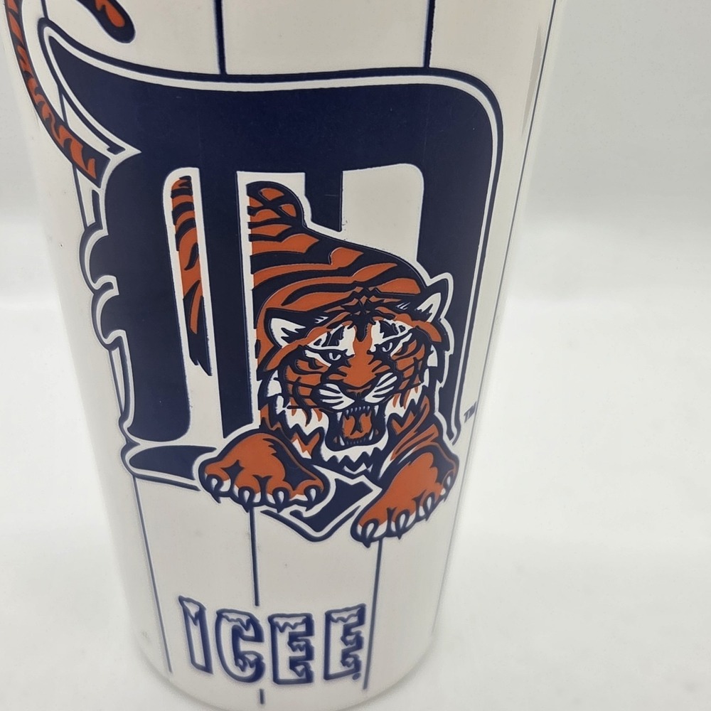Vintage 1994 Detroit Tigers MLB ICEE Cup Plastic Souvenir 125th Anniversary...